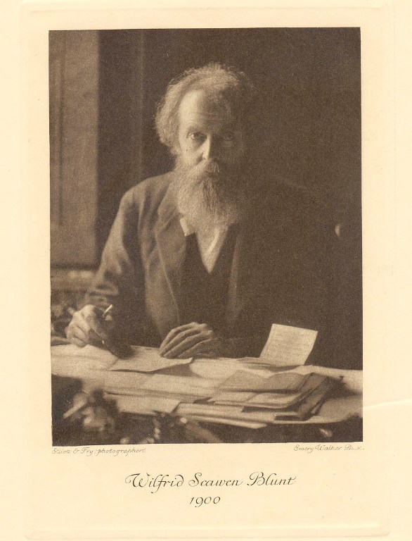 Wilfrid Blunt 1900