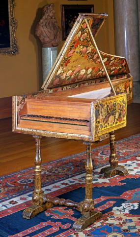 Single-manual harpsichord,Tuscany, 17th century